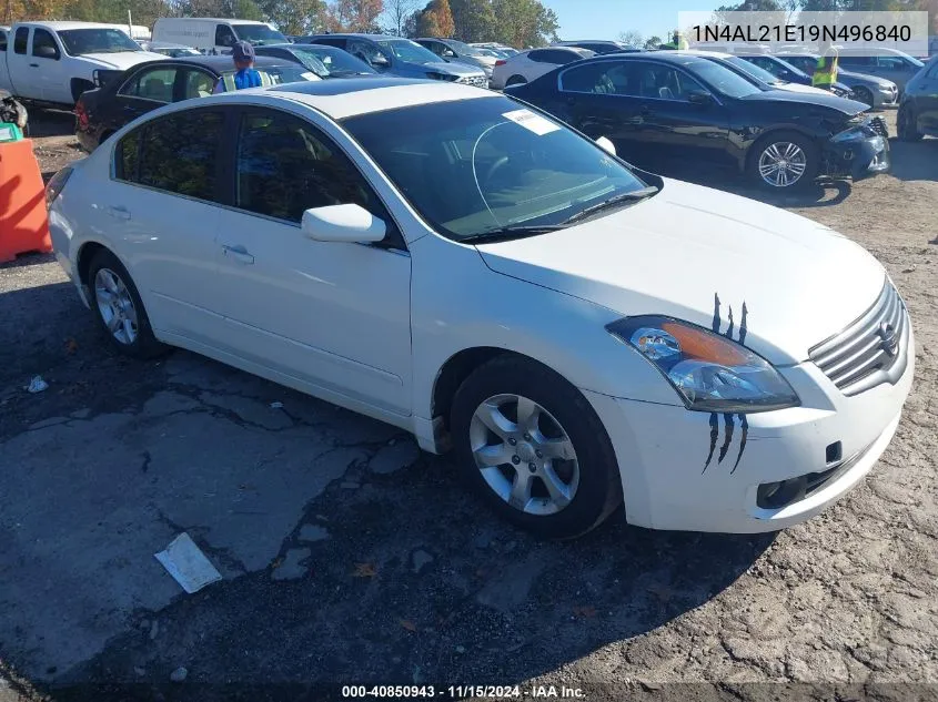 1N4AL21E19N496840 2009 Nissan Altima 2.5 S