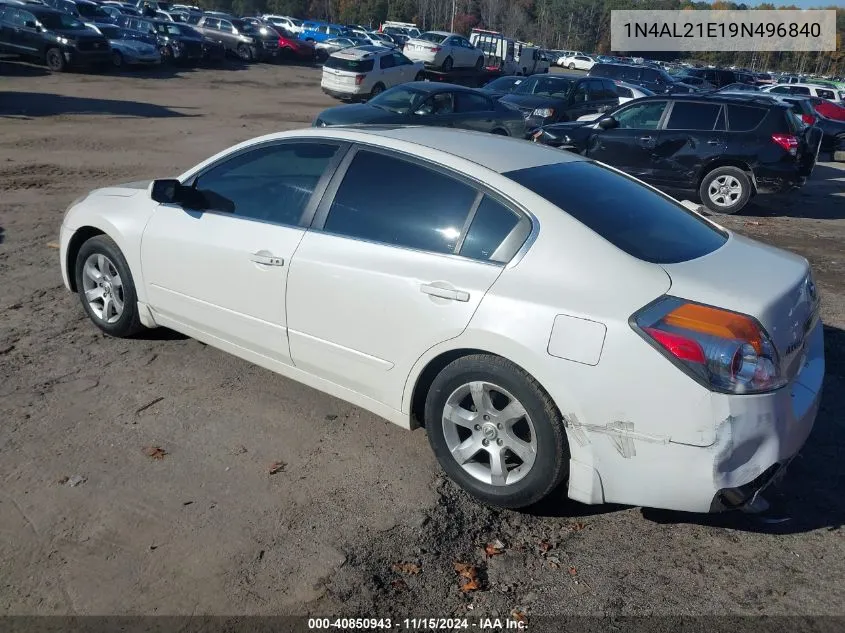 1N4AL21E19N496840 2009 Nissan Altima 2.5 S