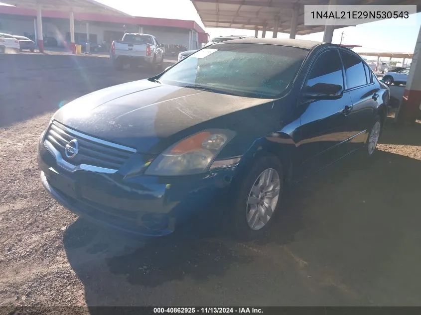 2009 Nissan Altima 2.5 S VIN: 1N4AL21E29N530543 Lot: 40862925