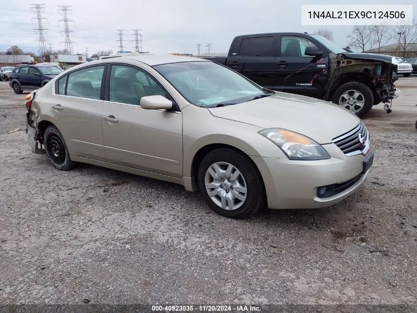 2009 Nissan Altima 2.5 S VIN: 1N4AL21EX9C124506 Lot: 40923035