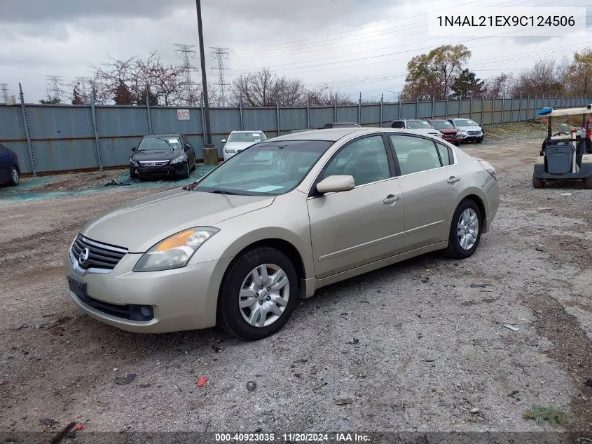 2009 Nissan Altima 2.5 S VIN: 1N4AL21EX9C124506 Lot: 40923035