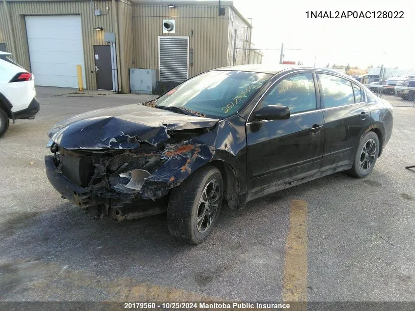 1N4AL2AP0AC128022 2010 Nissan Altima 2.5 S