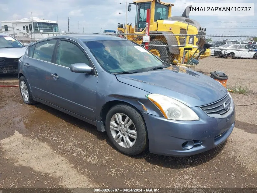 2010 Nissan Altima 2.5 S VIN: 1N4AL2APXAN410737 Lot: 39263787