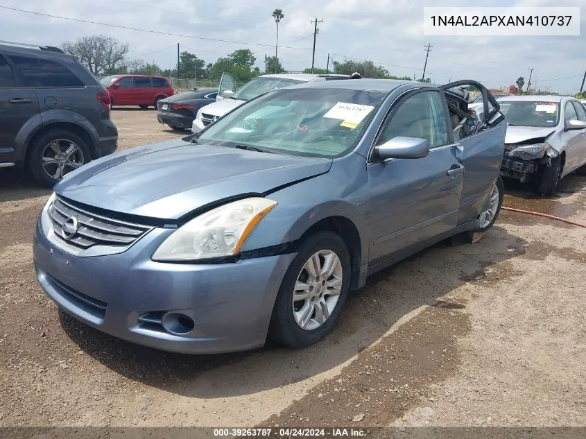 2010 Nissan Altima 2.5 S VIN: 1N4AL2APXAN410737 Lot: 39263787