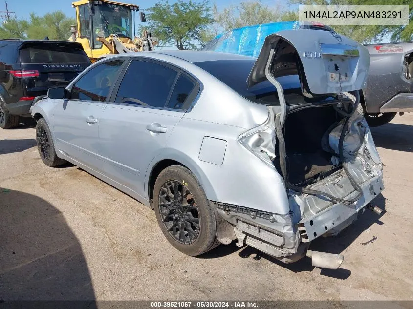 2010 Nissan Altima 2.5 VIN: 1N4AL2AP9AN483291 Lot: 39521067