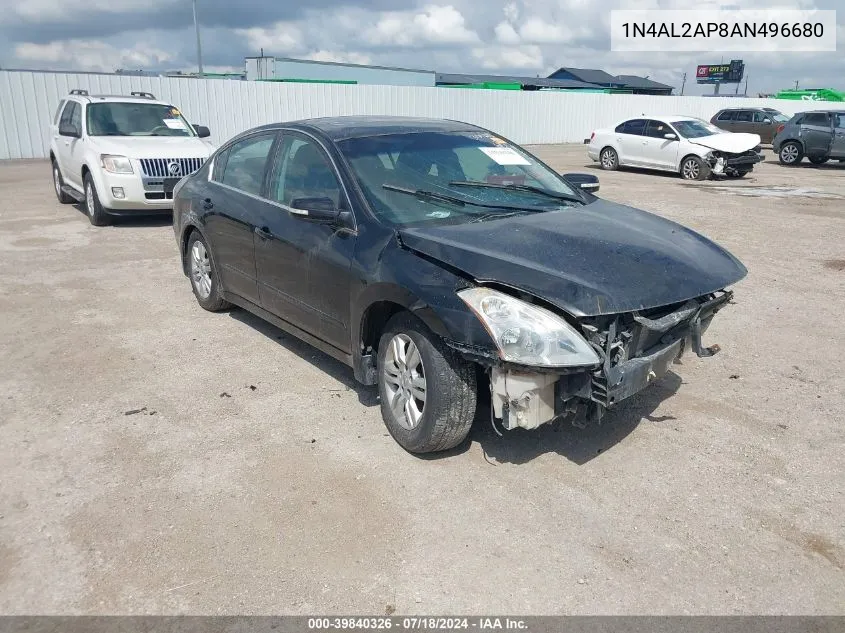 1N4AL2AP8AN496680 2010 Nissan Altima 2.5 S