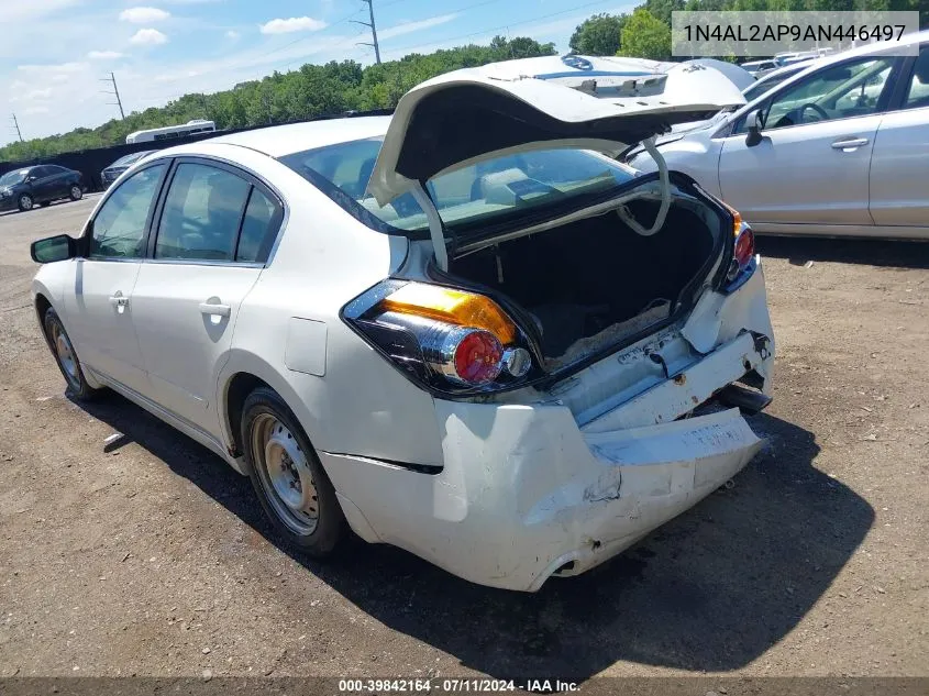 2010 Nissan Altima 2.5 S VIN: 1N4AL2AP9AN446497 Lot: 39842164