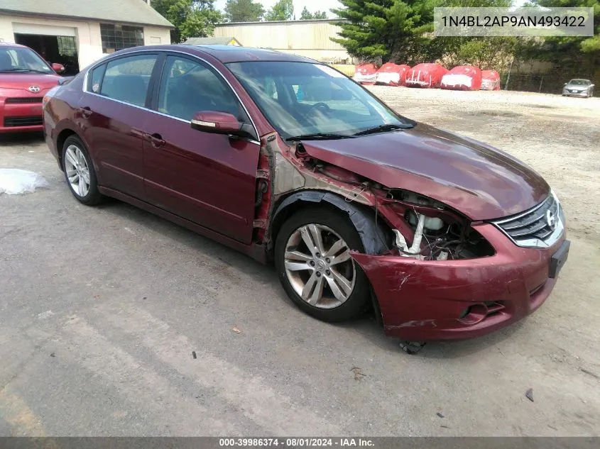 2010 Nissan Altima 3.5 Sr VIN: 1N4BL2AP9AN493422 Lot: 39986374