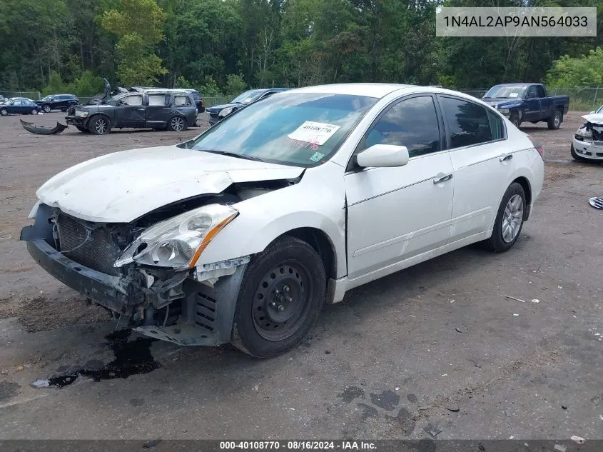 2010 Nissan Altima 2.5 S VIN: 1N4AL2AP9AN564033 Lot: 40108770