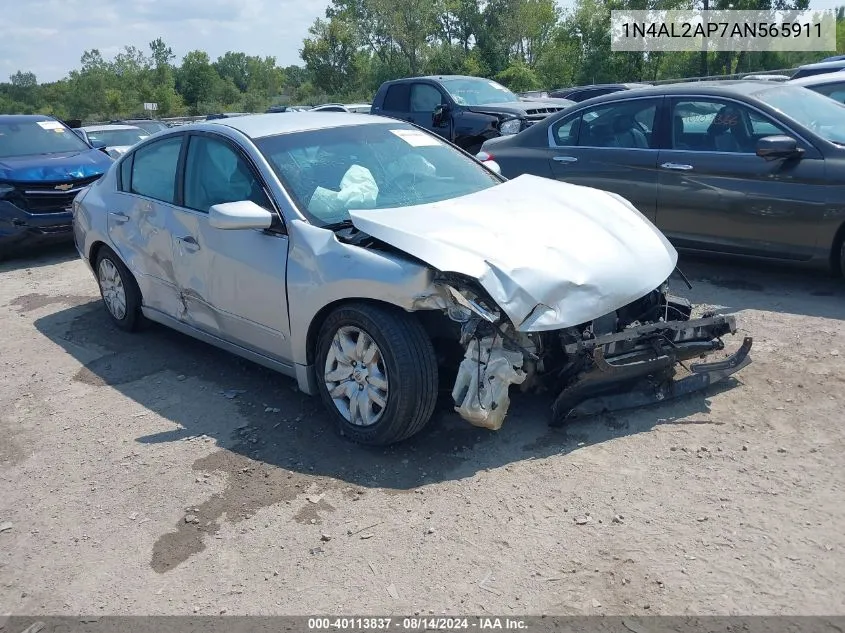 2010 Nissan Altima 2.5 S VIN: 1N4AL2AP7AN565911 Lot: 40113837