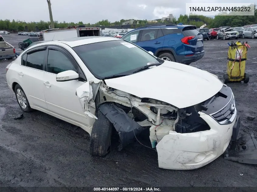 2010 Nissan Altima 2.5 S VIN: 1N4AL2AP3AN453252 Lot: 40144097