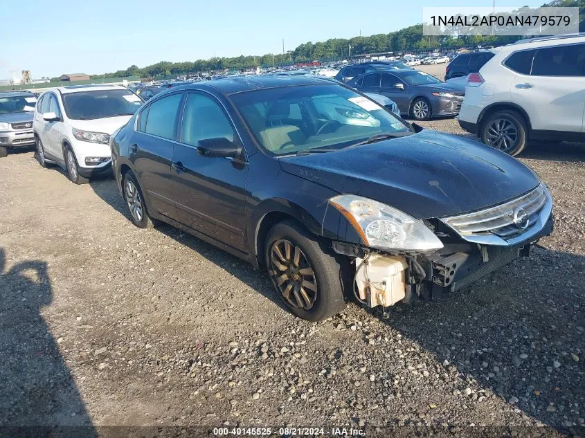 2010 Nissan Altima 2.5 VIN: 1N4AL2AP0AN479579 Lot: 40145525