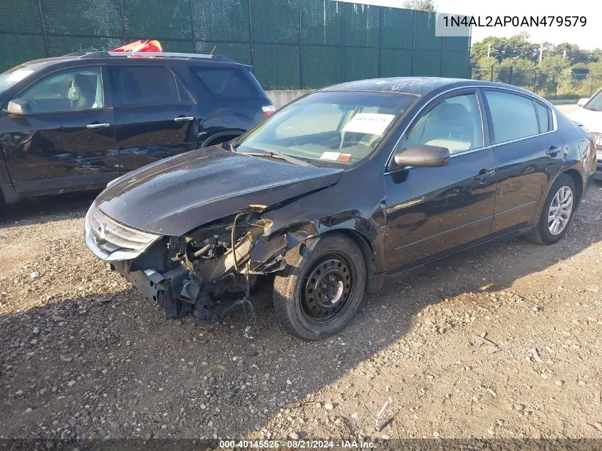 2010 Nissan Altima 2.5 VIN: 1N4AL2AP0AN479579 Lot: 40145525