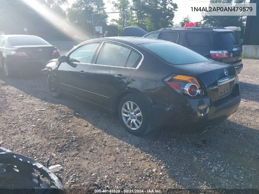 2010 Nissan Altima 2.5 VIN: 1N4AL2AP0AN479579 Lot: 40145525