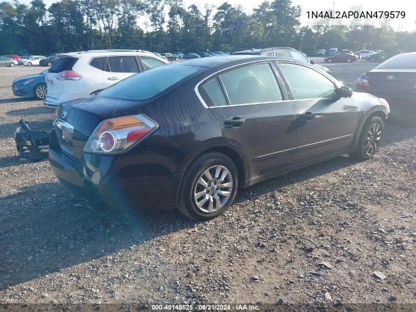 2010 Nissan Altima 2.5 VIN: 1N4AL2AP0AN479579 Lot: 40145525