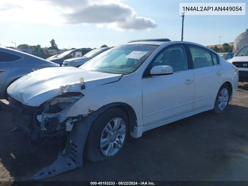 1N4AL2AP1AN449054 2010 Nissan Altima 2.5 S