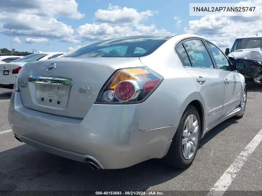 1N4AL2AP7AN525747 2010 Nissan Altima S