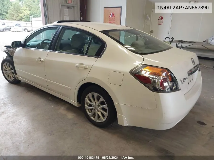 2010 Nissan Altima 2.5 S VIN: 1N4AL2AP7AN557890 Lot: 40183479