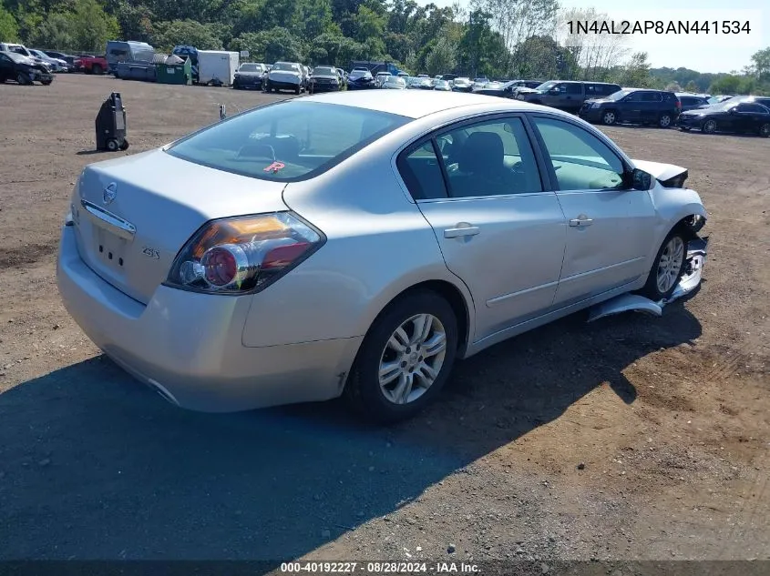 2010 Nissan Altima 2.5 S VIN: 1N4AL2AP8AN441534 Lot: 40192227