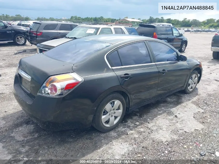 2010 Nissan Altima 2.5 VIN: 1N4AL2AP7AN488845 Lot: 40204919