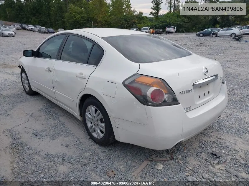 2010 Nissan Altima 2.5 S VIN: 1N4AL2AP8AN499806 Lot: 40206476