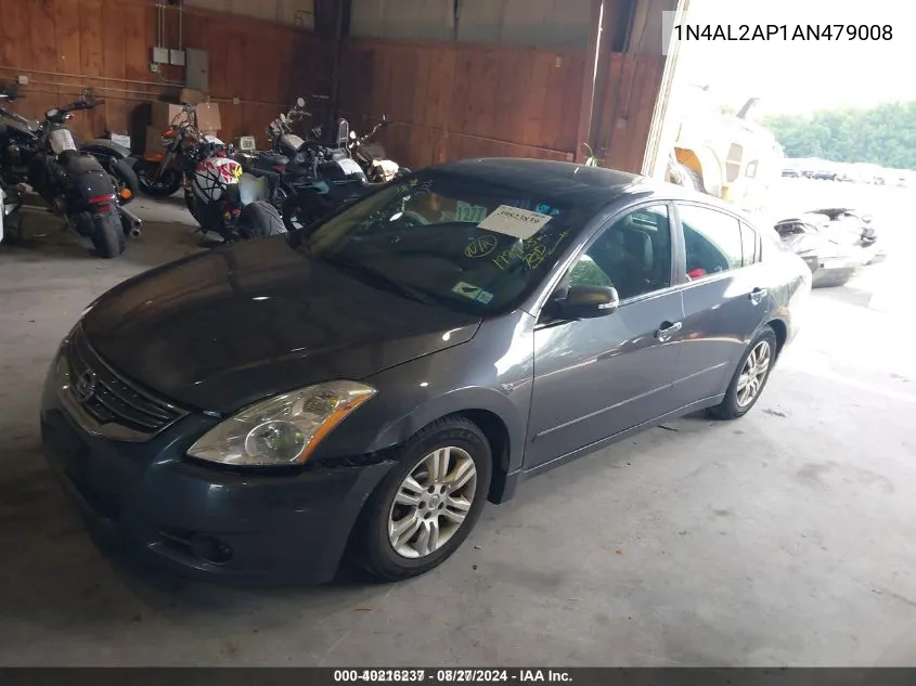 2010 Nissan Altima 2.5 S VIN: 1N4AL2AP1AN479008 Lot: 40216237