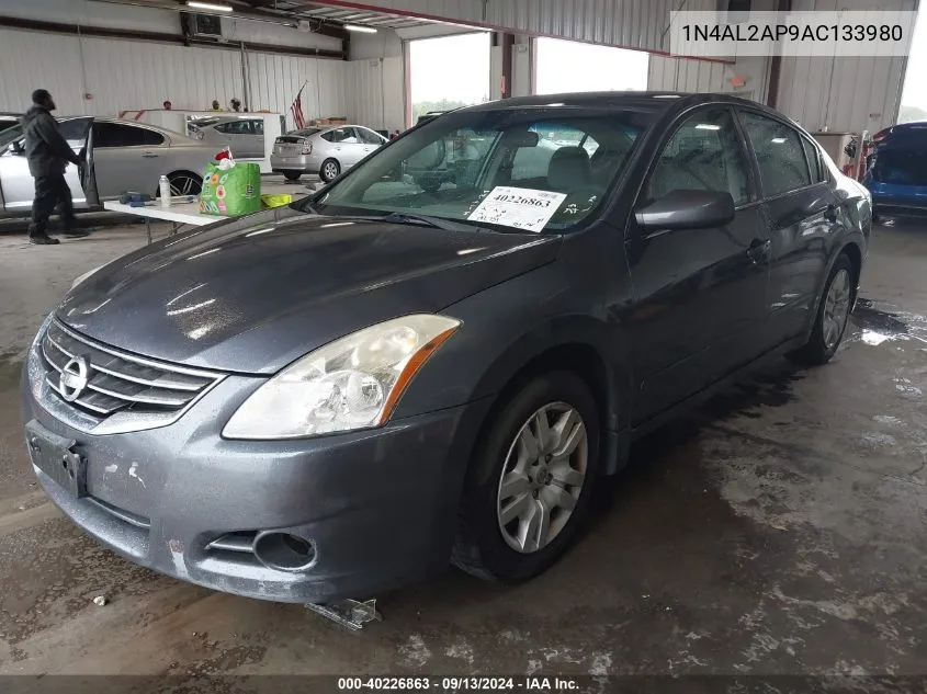 2010 Nissan Altima 2.5 S VIN: 1N4AL2AP9AC133980 Lot: 40226863