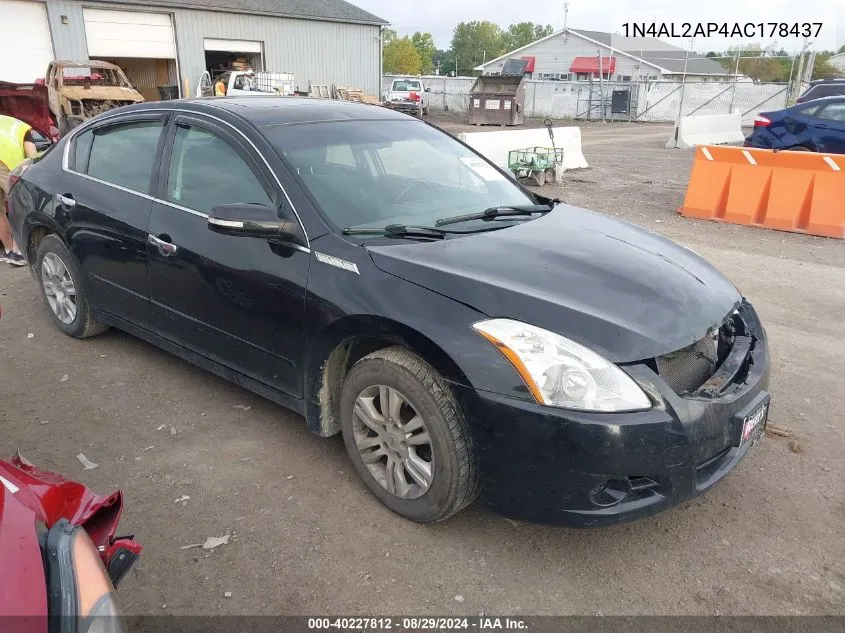 2010 Nissan Altima 2.5/2.5 S VIN: 1N4AL2AP4AC178437 Lot: 40227812