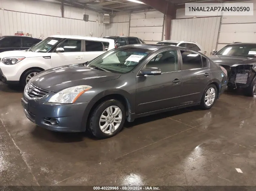 2010 Nissan Altima 2.5/2.5 S VIN: 1N4AL2AP7AN430590 Lot: 40229965