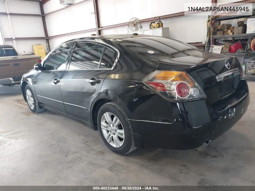 2010 Nissan Altima 2.5 S VIN: 1N4AL2AP5AN445945 Lot: 40233448