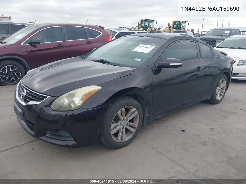 2010 Nissan Altima 2.5 S VIN: 1N4AL2EP6AC159690 Lot: 40241815