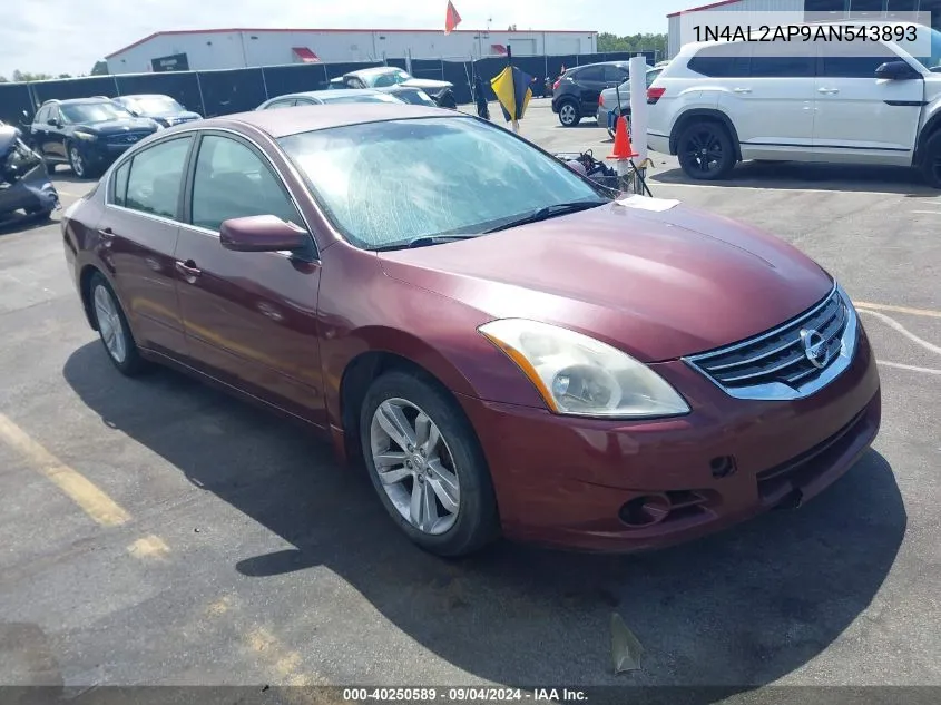 2010 Nissan Altima 2.5 S VIN: 1N4AL2AP9AN543893 Lot: 40250589