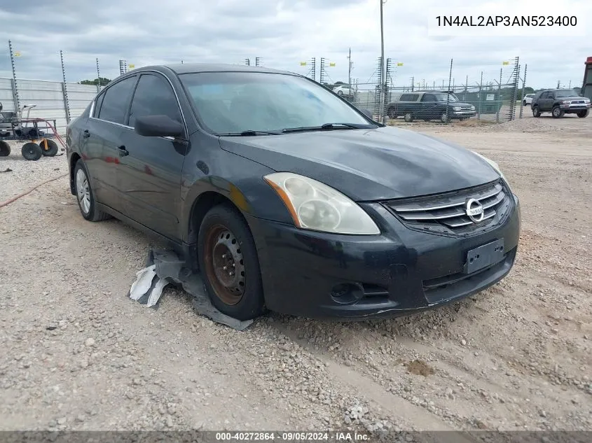 2010 Nissan Altima 2.5 S VIN: 1N4AL2AP3AN523400 Lot: 40272864