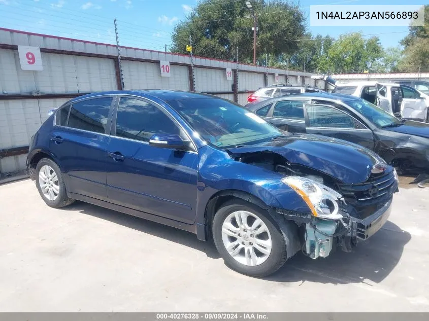 2010 Nissan Altima 2.5 S VIN: 1N4AL2AP3AN566893 Lot: 40276328