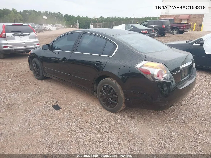 2010 Nissan Altima 2.5 S VIN: 1N4AL2AP9AC163318 Lot: 40277859