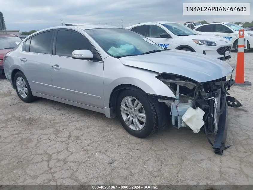 1N4AL2AP8AN464683 2010 Nissan Altima 2.5 S