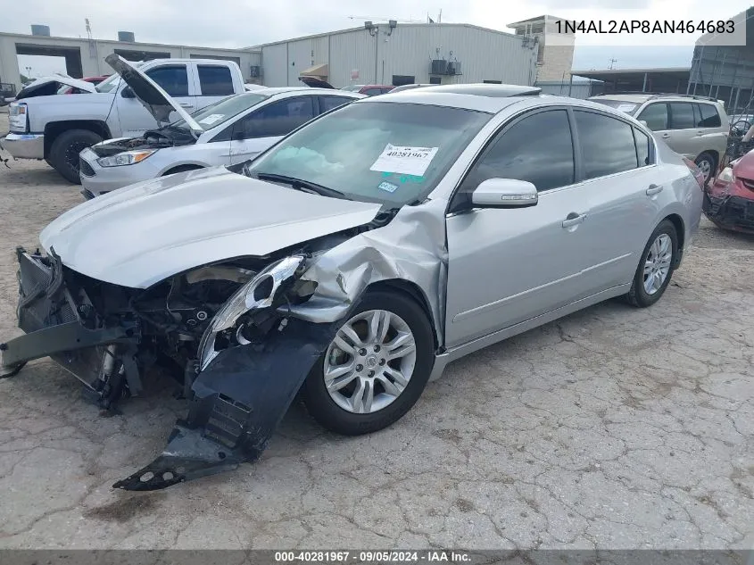 1N4AL2AP8AN464683 2010 Nissan Altima 2.5 S