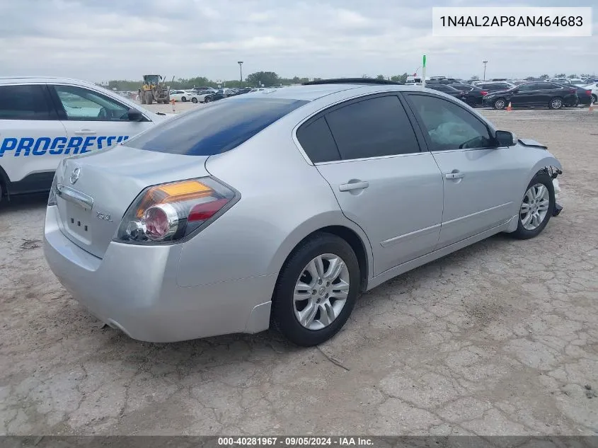 1N4AL2AP8AN464683 2010 Nissan Altima 2.5 S