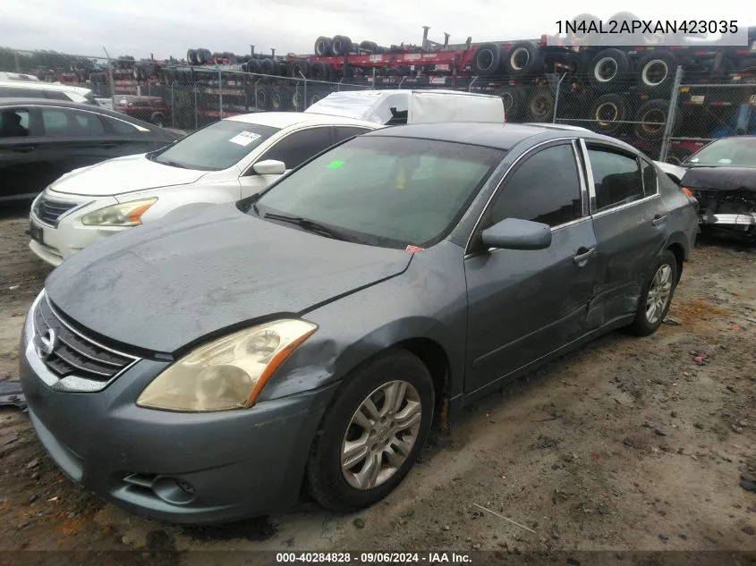 2010 Nissan Altima 2.5 S VIN: 1N4AL2APXAN423035 Lot: 40284828