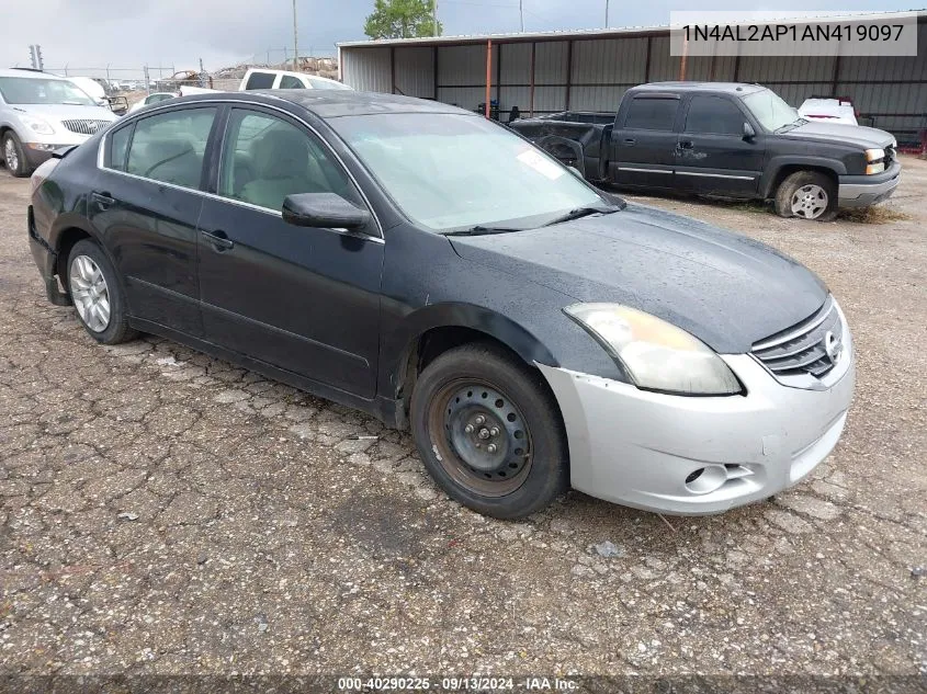 2010 Nissan Altima 2.5 S VIN: 1N4AL2AP1AN419097 Lot: 40290225