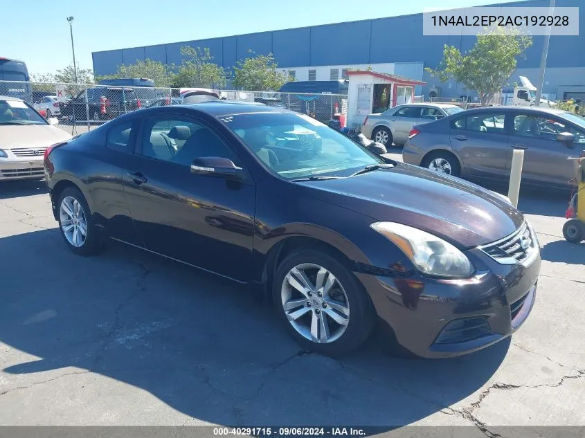 1N4AL2EP2AC192928 2010 Nissan Altima 2.5 S