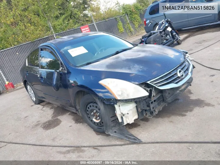 2010 Nissan Altima 2.5 S VIN: 1N4AL2AP8AN515826 Lot: 40305097