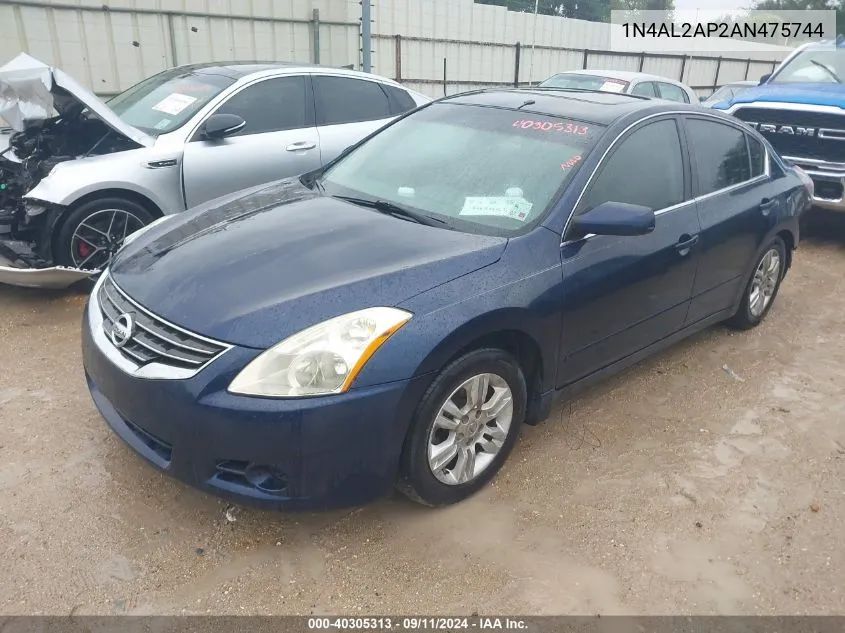 1N4AL2AP2AN475744 2010 Nissan Altima S