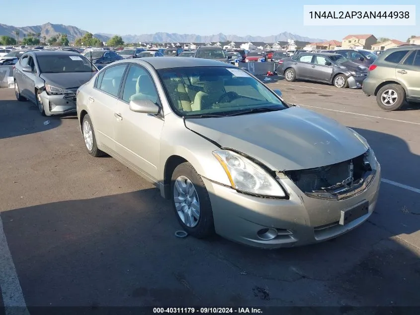 2010 Nissan Altima S VIN: 1N4AL2AP3AN444938 Lot: 40311179