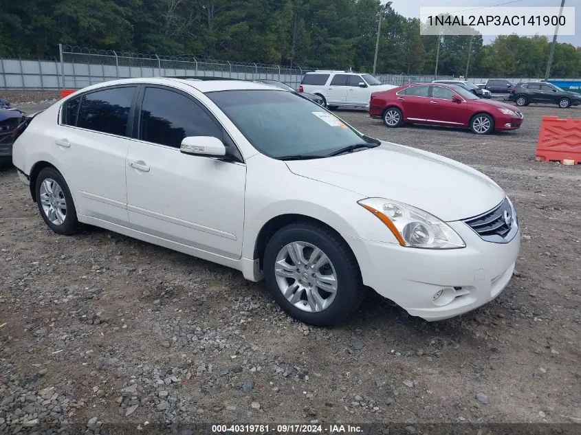 2010 Nissan Altima 2.5 S VIN: 1N4AL2AP3AC141900 Lot: 40319781