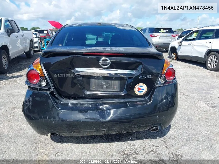 1N4AL2AP1AN478456 2010 Nissan Altima S