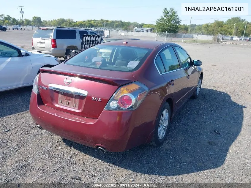 2010 Nissan Altima 2.5 S VIN: 1N4AL2AP6AC161901 Lot: 40322382