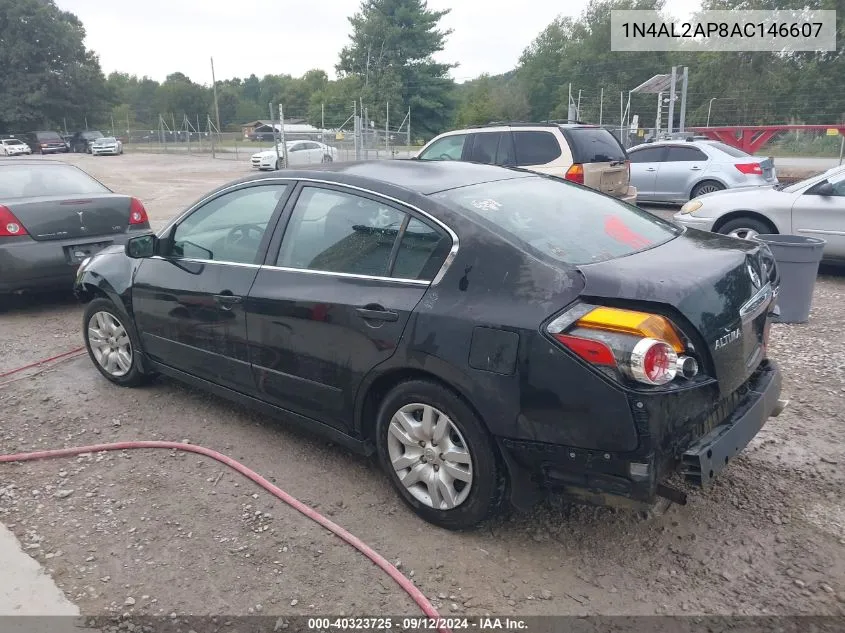 2010 Nissan Altima 2.5 S VIN: 1N4AL2AP8AC146607 Lot: 40323725