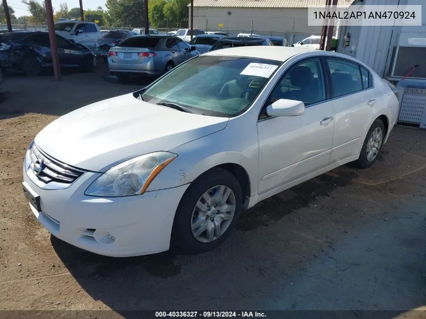 1N4AL2AP1AN470924 2010 Nissan Altima S