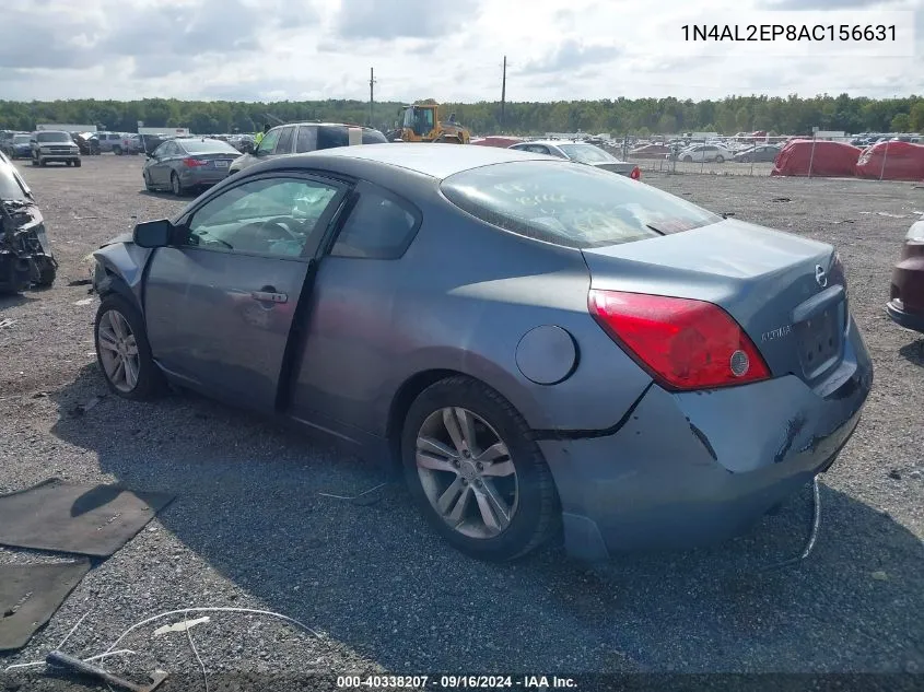 2010 Nissan Altima S VIN: 1N4AL2EP8AC156631 Lot: 40338207